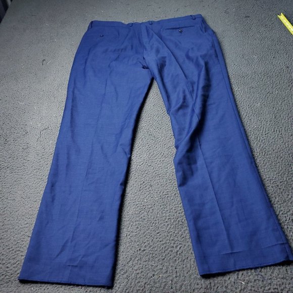 Tommy Hilfiger Wool Blend Dress Pants Mens Size 42R x34 Blue - Picture 6 of 7